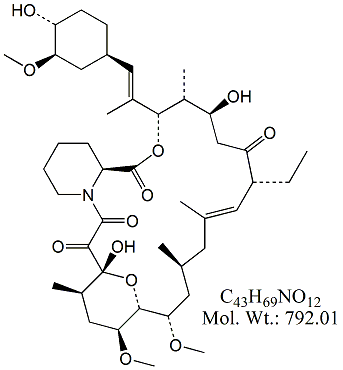 Pimecrolimus 4-Deschloro-4-Hydroxy Impurity